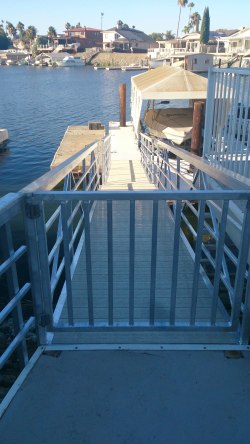 Winn Decking - Zech Private Residence Gangway