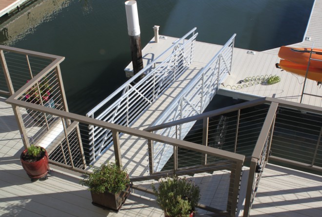 Winn Decking - Aluminum Dock, Gangway and Railings