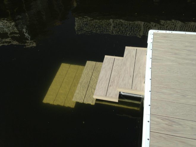 Winn Decking — Dock Doggie Steps