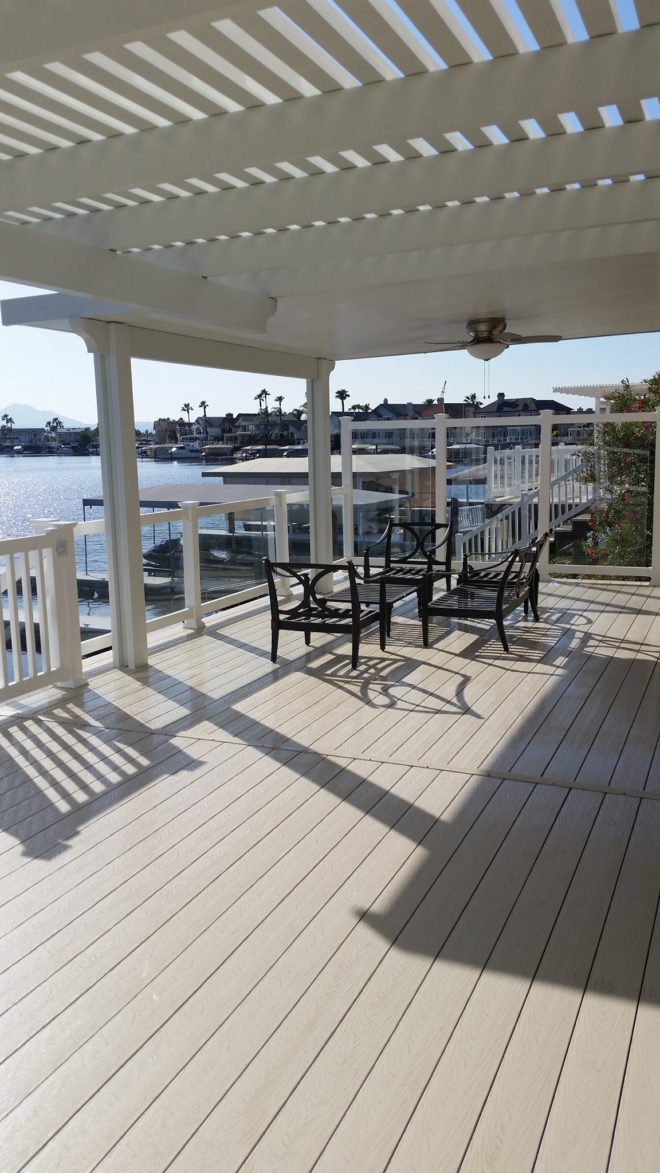 Winn Decking — Deck with Glass Rails