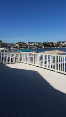 Winn Decking — Deck with Vinyl Railing