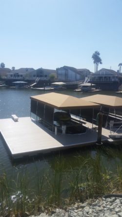 Winn Decking — Dock Resurface with Diving Board