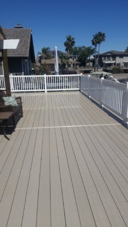 Winn Decking — Gorilla Deck with White Picket Rails