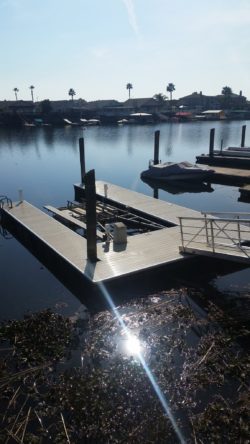 Winn Decking — Private Residence Dock & Gangway
