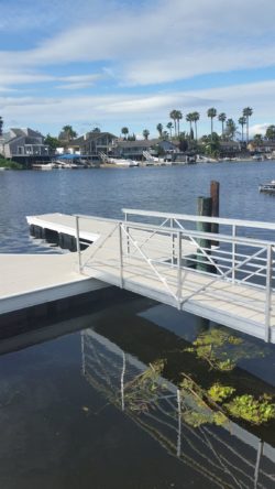 Winn Decking — Private Dock Aluminum Gangway