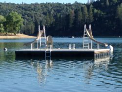 Winn Decking — Swim Dock Pine Mountain Lake