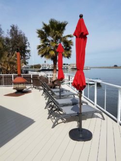 Winn Decking — Eslen Deck with Premier Vinyl Decking